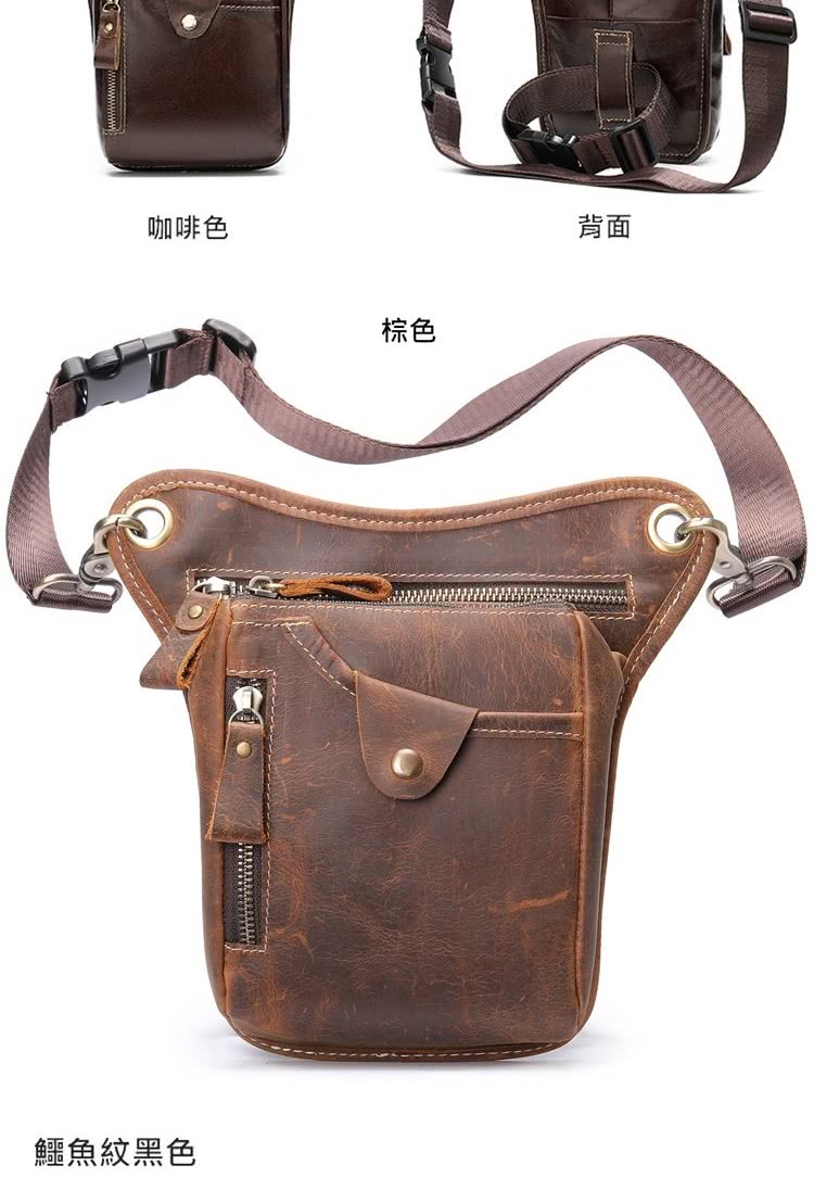 咖啡色 鱷魚紋黑色 棕色 背面 