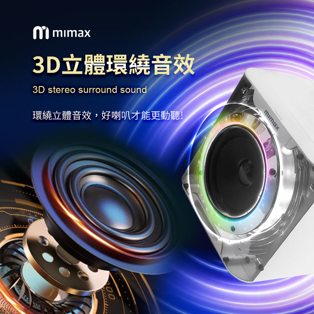 3D立體環繞音效 環繞立體音效,好喇叭才能更動聽 ......... 