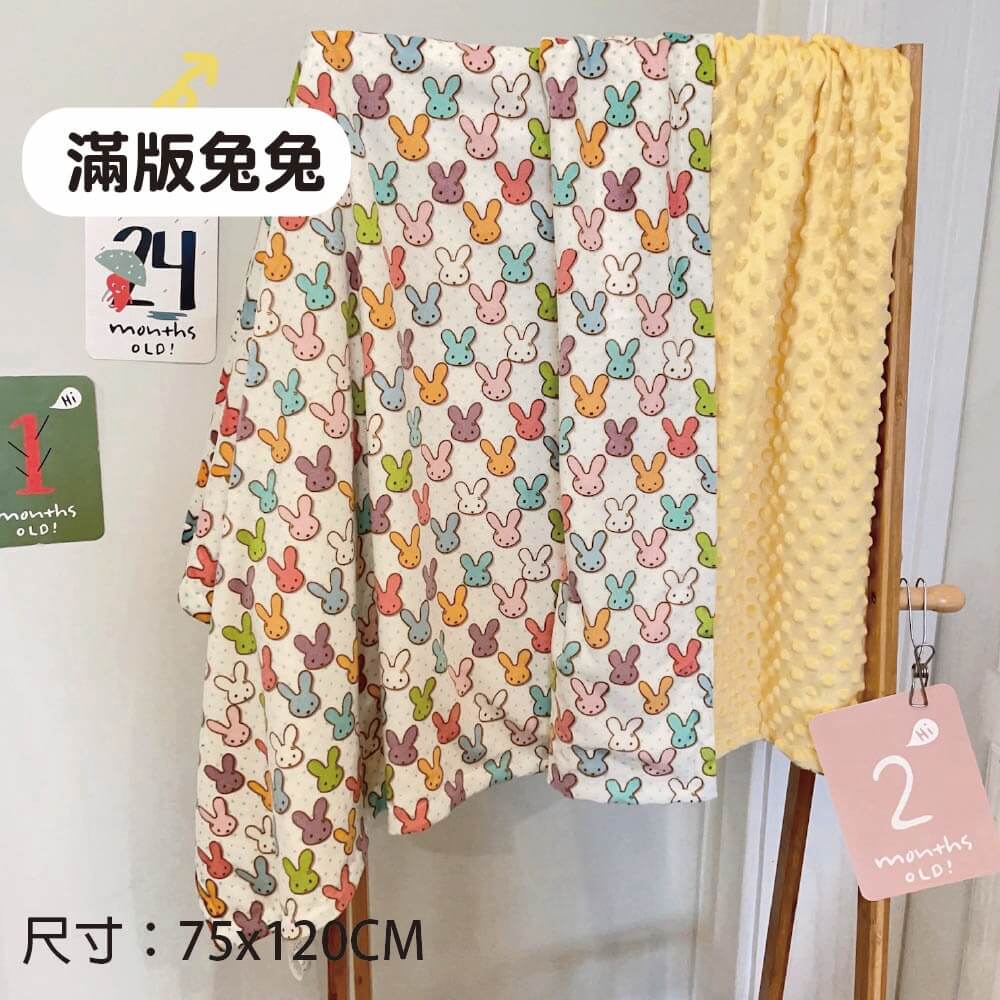 滿版兔兔 尺寸75120CM 