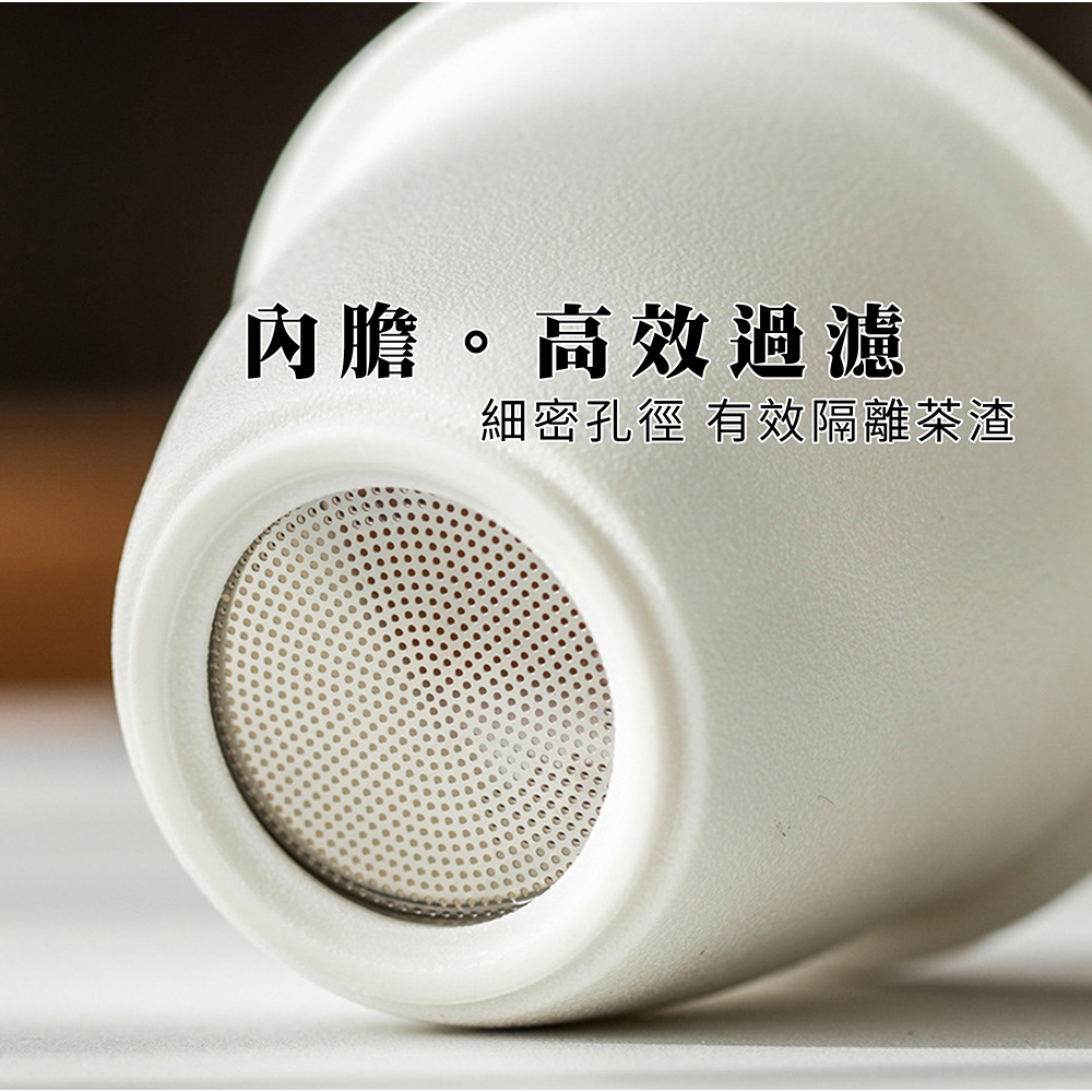 內膽。高效過濾 細密孔徑 有效隔離茶渣 
