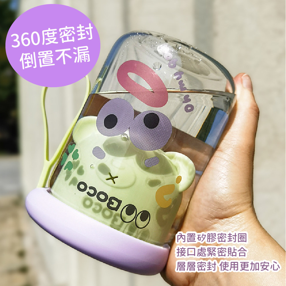 360度密封 倒置不漏 內置矽膠密封圈 接口處緊密貼合 層層密封 使用更加安心 