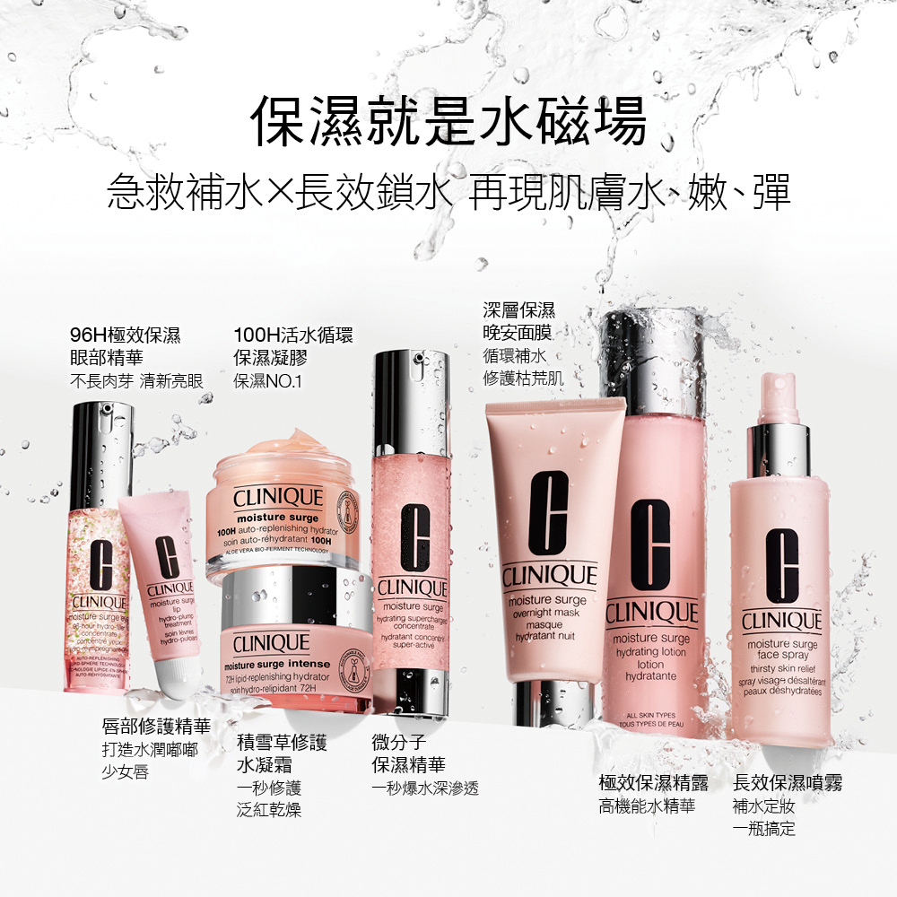急救補水X長效鎖水再現肌膚水、嫩、彈