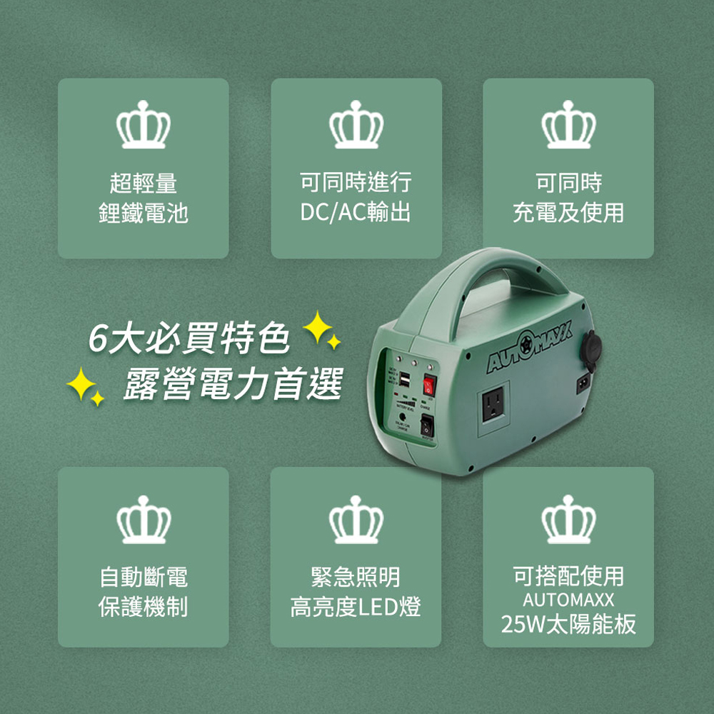 AutoMaxx UP-5HA特仕版 DC/AC輕巧便攜專業