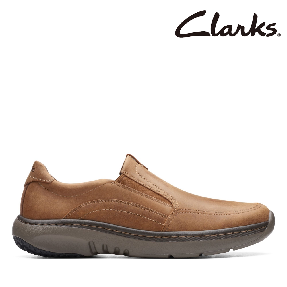 Clarks 男鞋 Clarks Pro Step 優質皮感