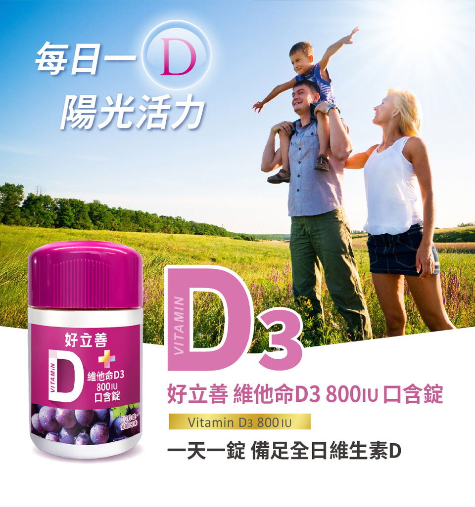 補充400600IU,上限攝取量每日不超過2000IU