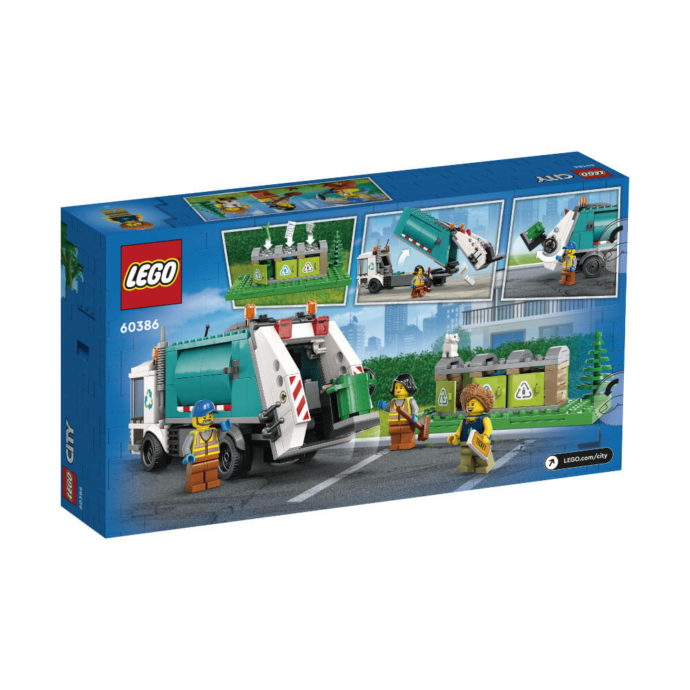 LEGO 樂高 城市系列 資源回收車 60386評價推薦