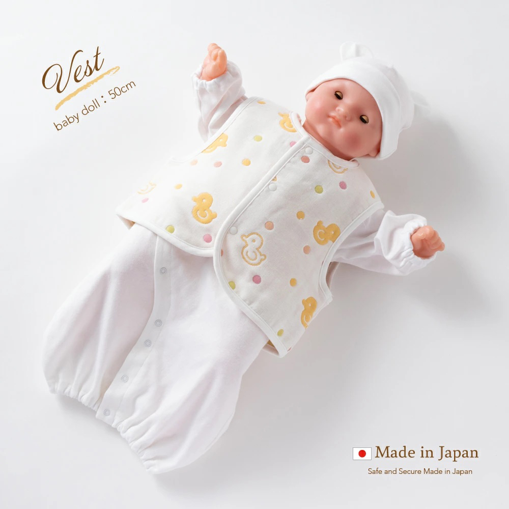 日本OP mini 嬰幼童六層紗背心 共2款(新生兒 小童 