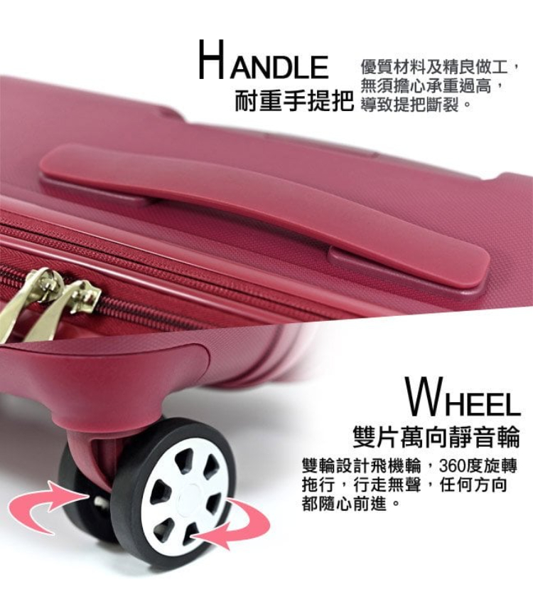 HANDLE 優質材料及精良做工,