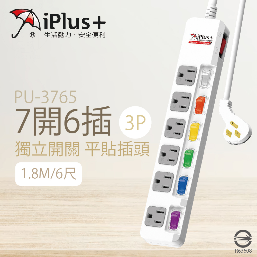 iPlus+ 保護傘 2入組 台灣製 PU-3765 6尺 