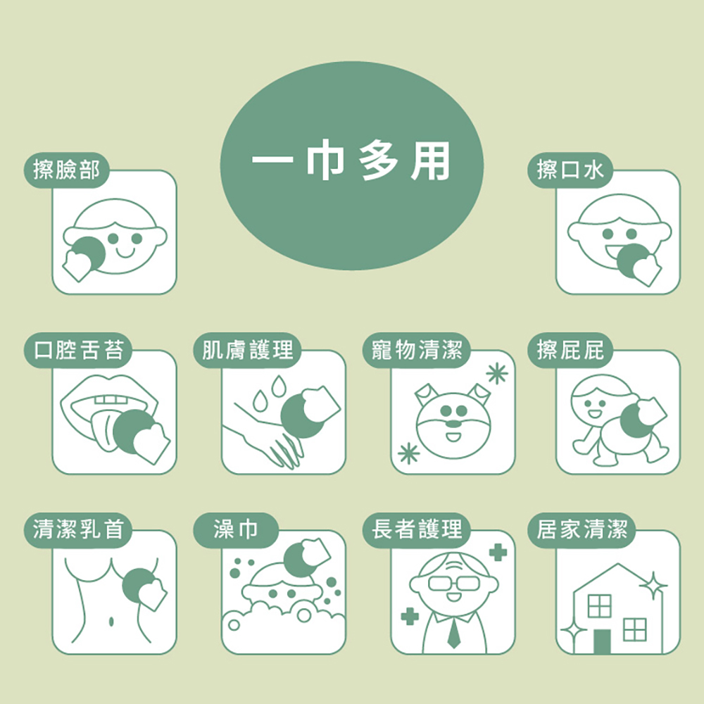 一巾多用