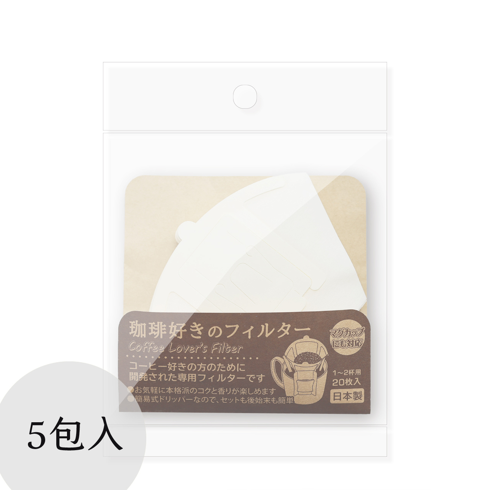 TOKIWA Coffee Lover 耳掛式咖啡濾紙 5包