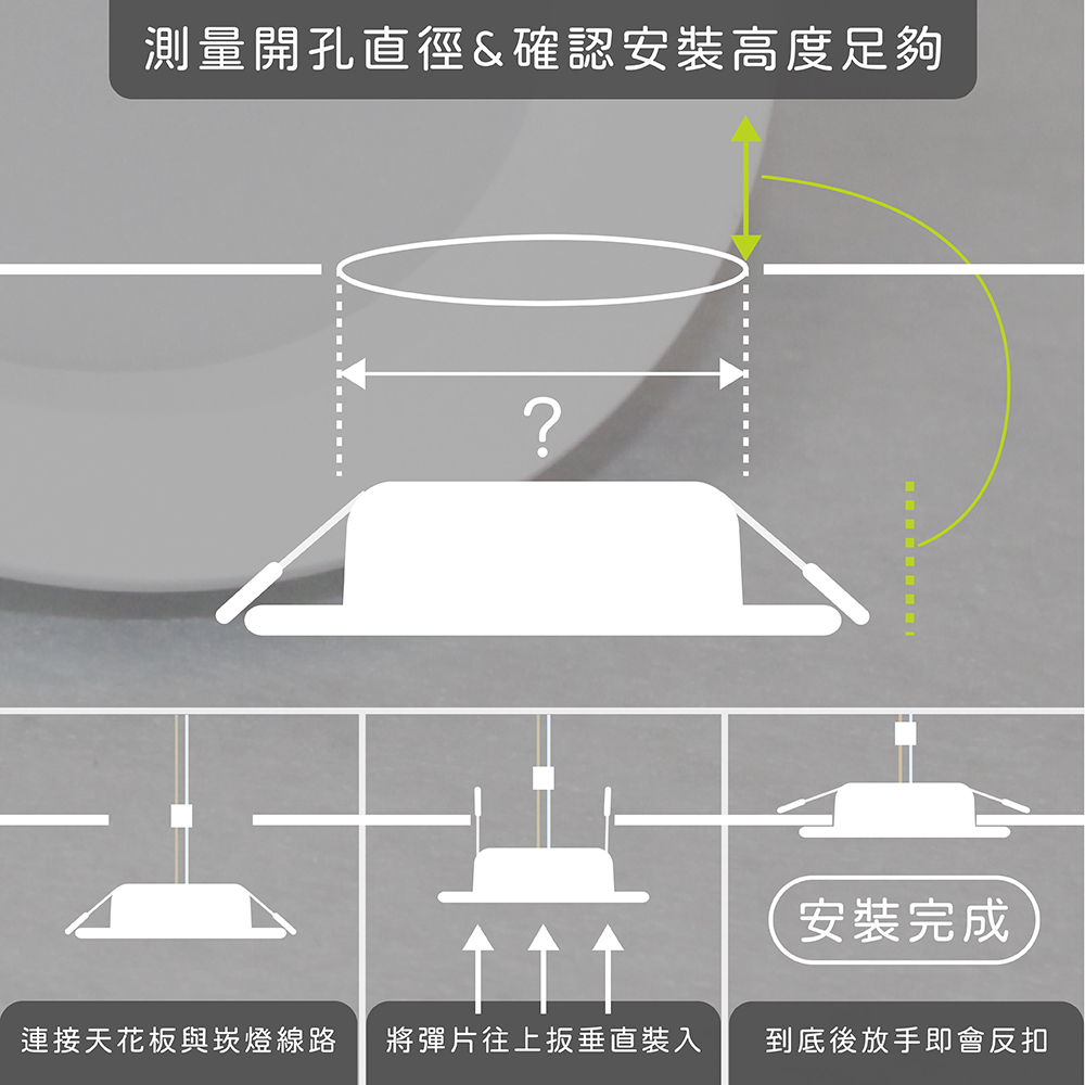 Panasonic 國際牌 8入組 LED崁燈 14W 白光