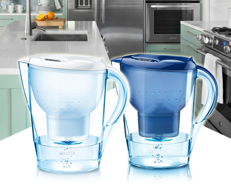 BRITA Marella 濾水壺 3.5L 白色 內含4顆