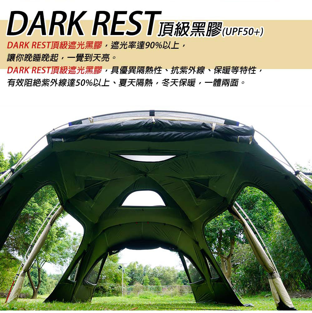 DARK REST頂級黑膠UPF50 DARK REST頂級遮光黑膠,遮光率達90%以上, 讓你晚睡晚起,一覺到天亮。 DARK REST頂級遮光黑膠,具優異隔熱性、抗紫外線、保暖等特性, 有效阻絕紫外線達50%以上、夏天隔熱,冬天保暖,一體兩面。 