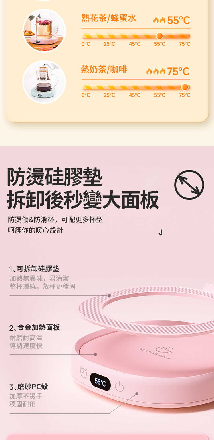 防燙傷防滑杯,可配更多杯型