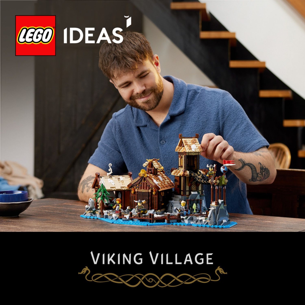 LEGO 樂高 Ideas 21343 維京海盜村(維京人 