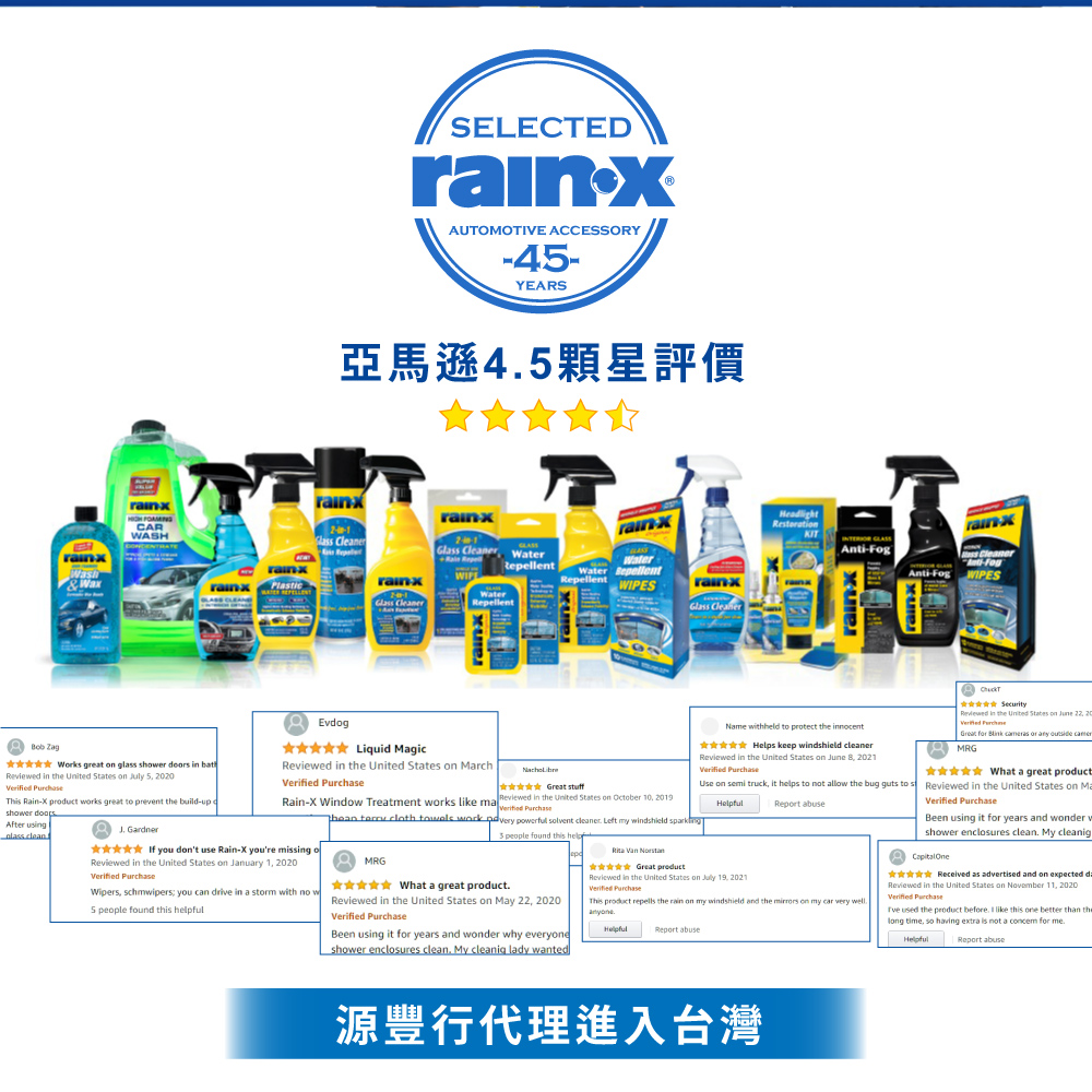 Rain-X 雨刷水添加劑 500ml(1瓶裝/代理商源豐行