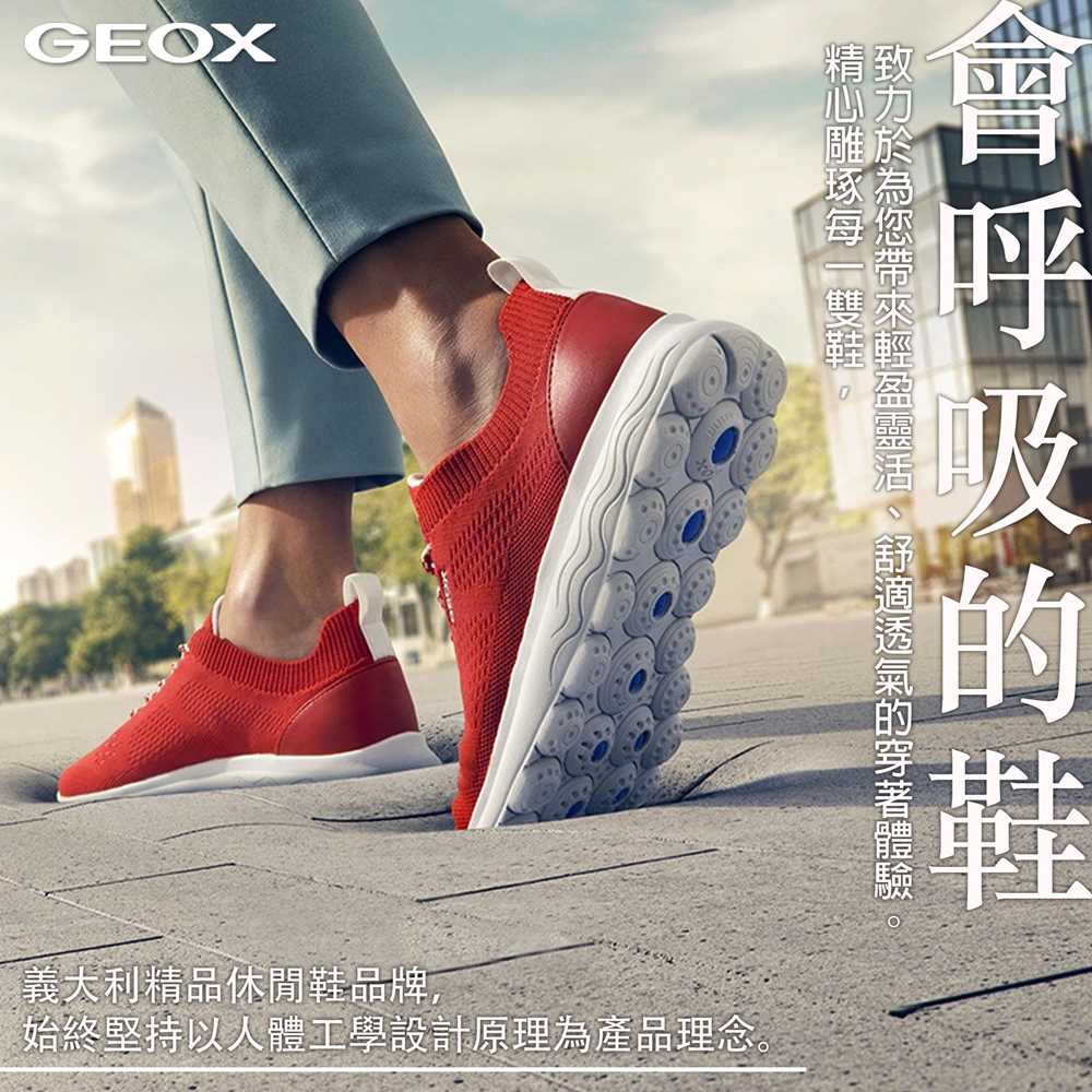 GEOX Spherica Woman 女士低筒運動鞋 白(