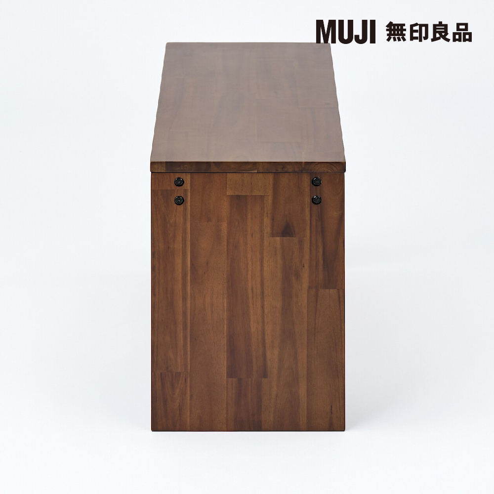 MUJI 無印良品 木製簡約長凳/相思木 寬88*深30*高