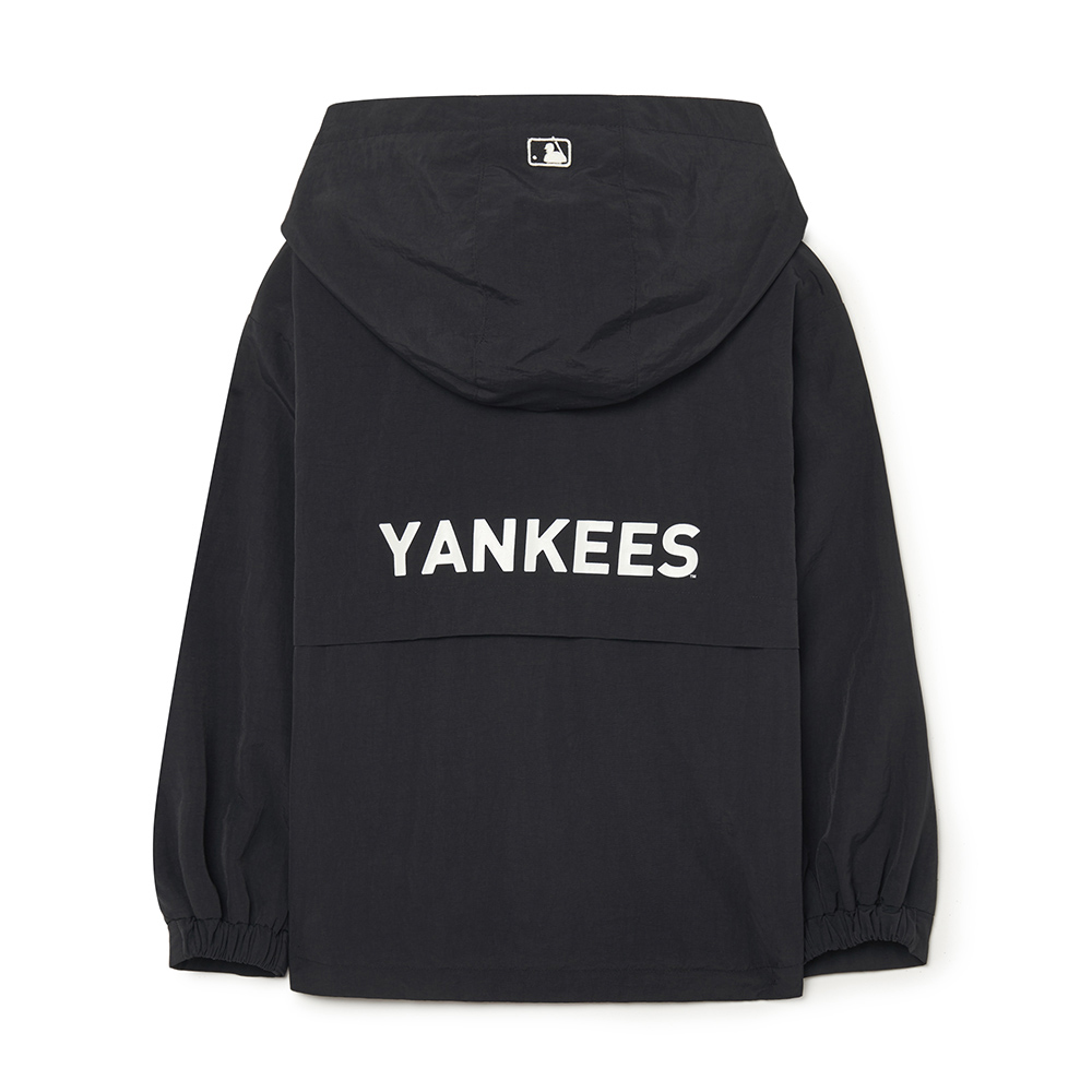 MLB 童裝 連帽防風外套 夾克 紐約洋基隊(7AWJB01