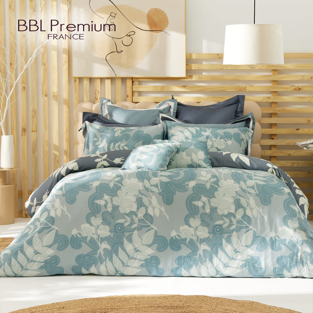 BBL Premium 100%天絲印花兩用被床包組-迷霧森