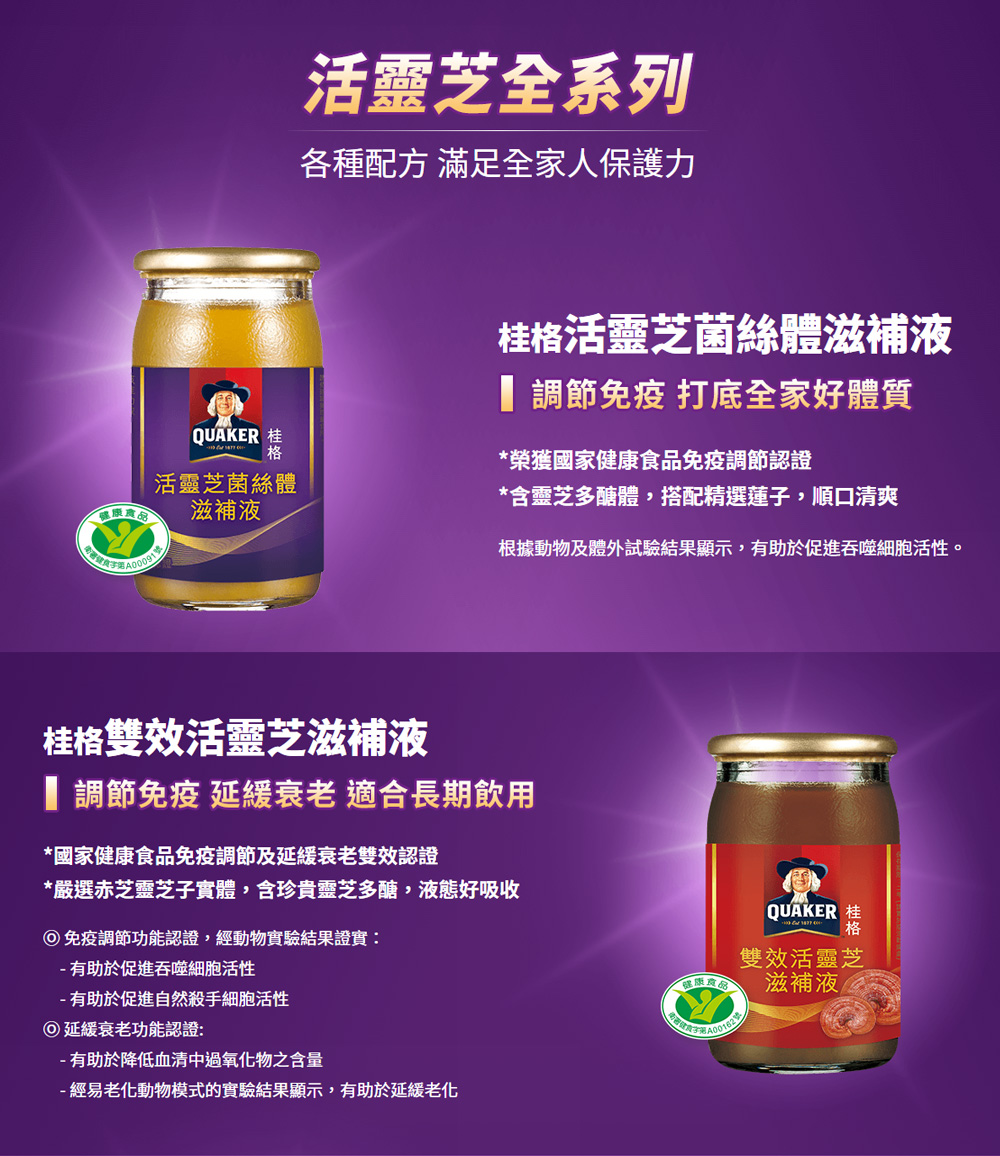 根據動物及體外試驗結果顯示,有助於促進吞噬細胞活性。