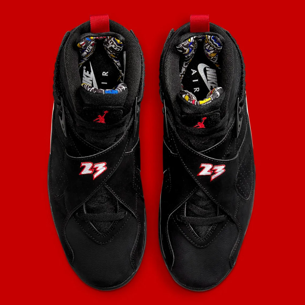 NIKE 耐吉休閒鞋Air Jordan 8 Playoffs  季後賽黑籃球鞋男鞋