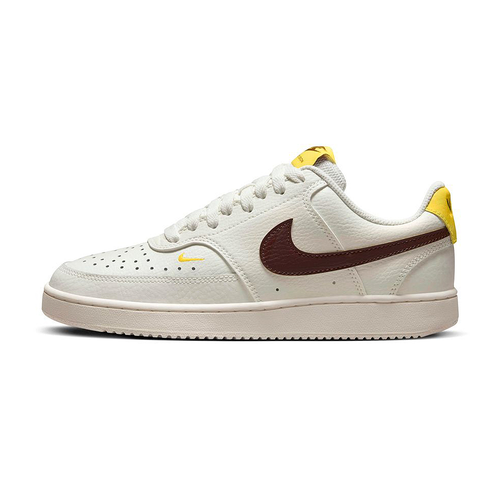 NIKE 耐吉 Court Vision Low 女鞋 白黑