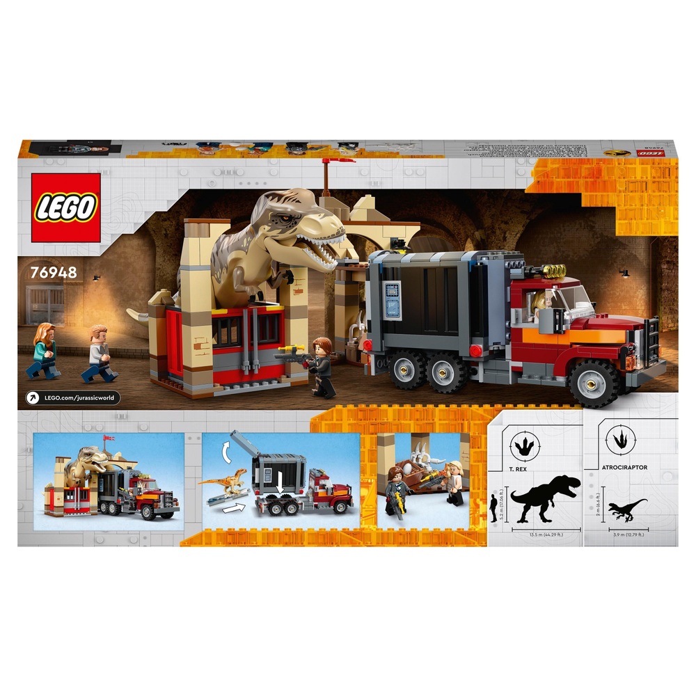 LEGO 樂高 76948 侏儸紀世界系列 T. rex &