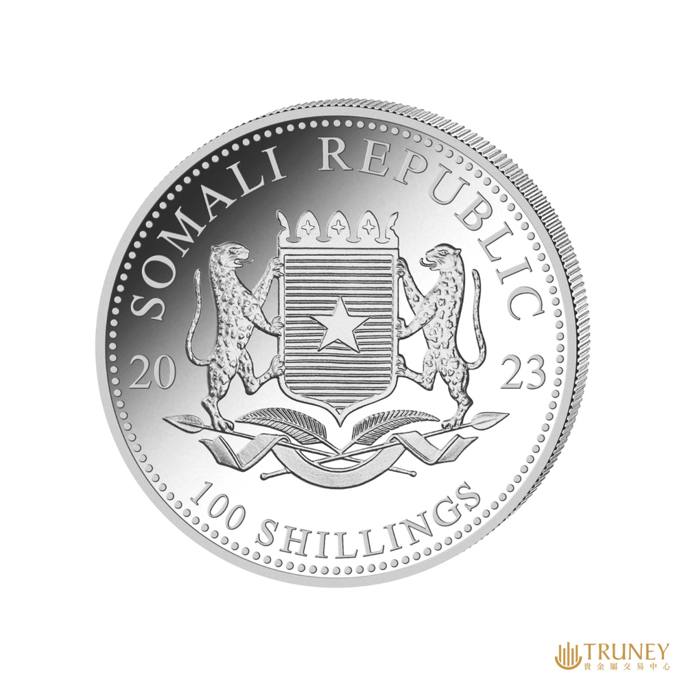 TRUNEY 2023索馬利亞非洲象銀幣1盎司優惠推薦