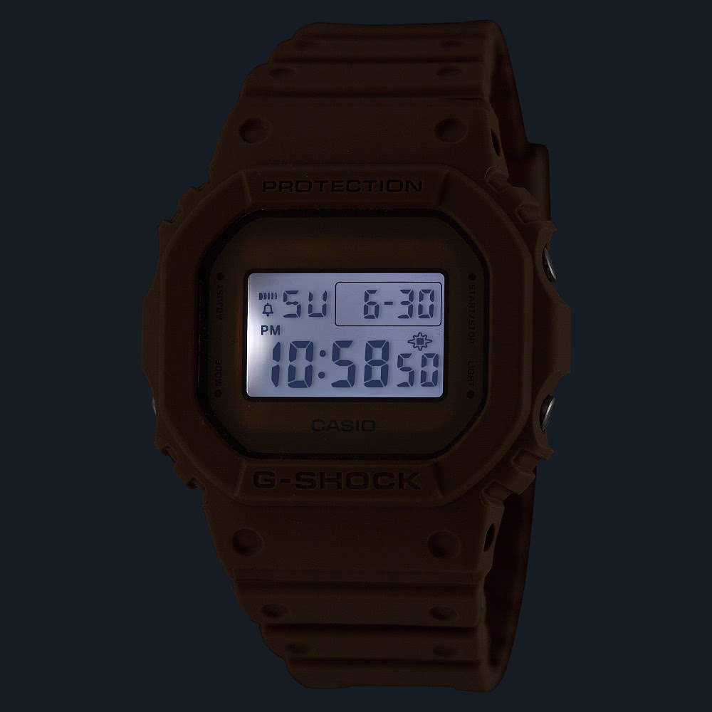 CASIO 卡西歐 大地風格休閒指針腕錶 42.8mm(DW