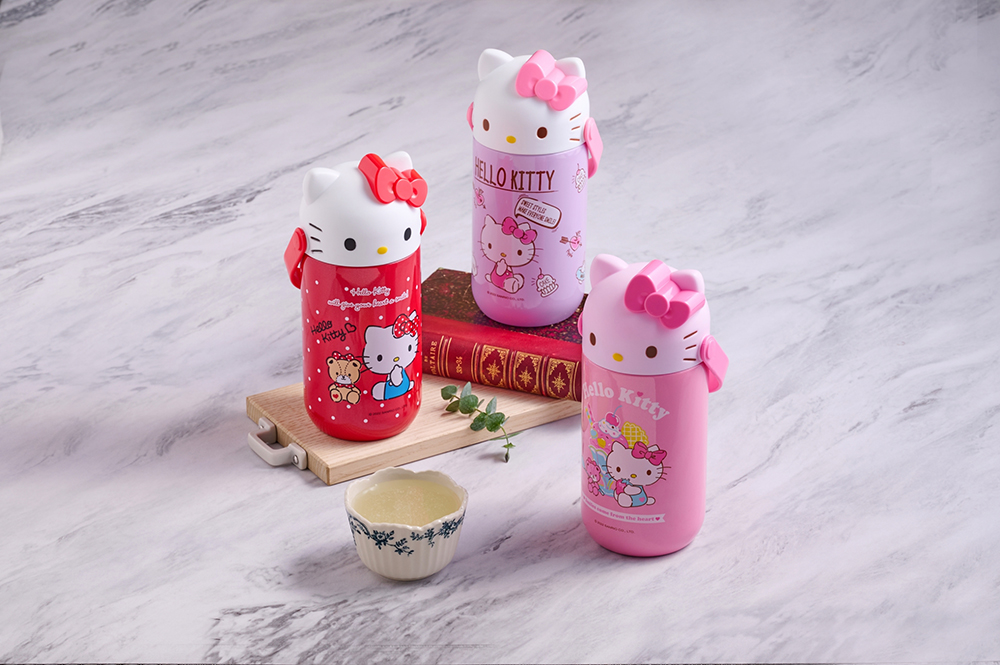 Hello Kitty 造型真空食物燜燒罐-附隨機出貨可愛餐