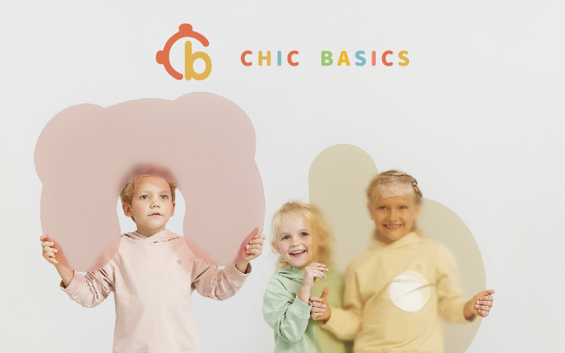 奇哥 CHIC BASICS系列 男女童裝 條紋長袖T恤/上