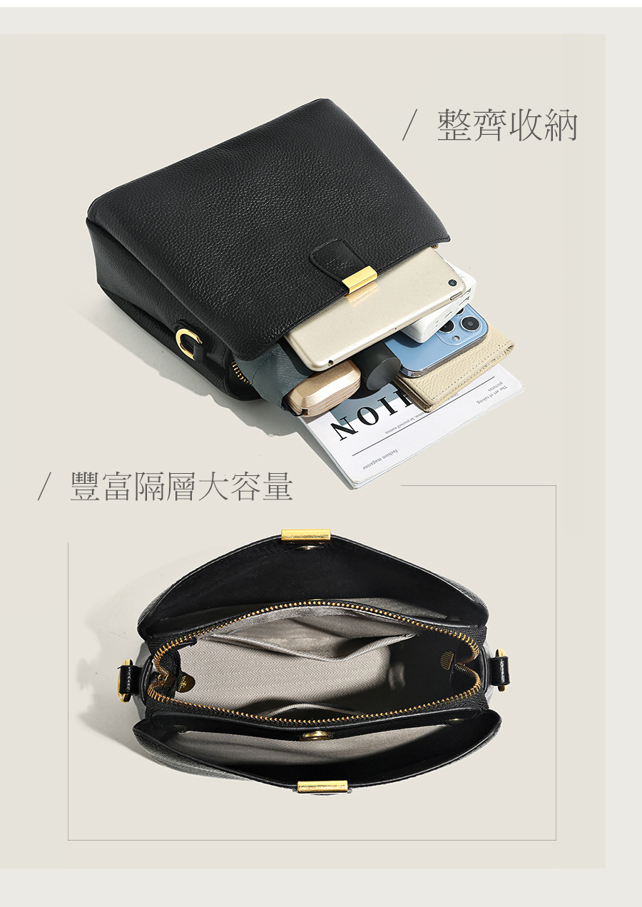 豐富隔層大容量 整齊收納 預設銀 