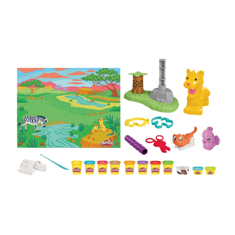 ToysRUs 玩具反斗城 Play-Doh培樂多 獅子與叢