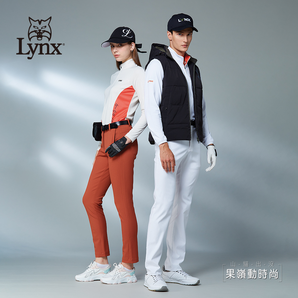 Lynx Golf 男款保暖防風防潑水科技羽絨材質剪裁壓線設
