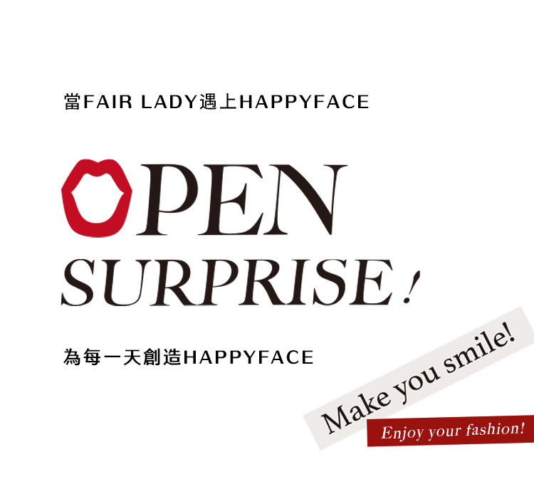 FAIR LADY 日本京都聯名 HAPPYFACE 潮流星