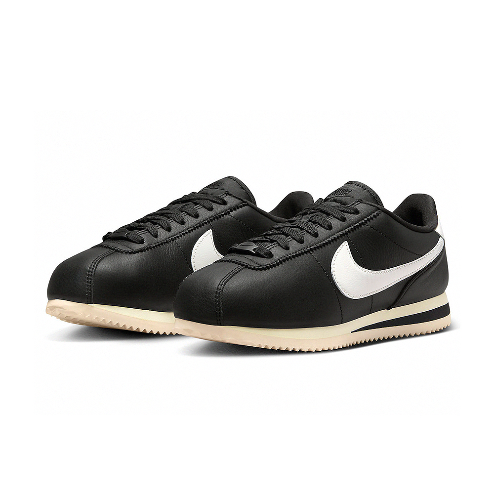 NIKE 耐吉 Cortez Black and Sail 