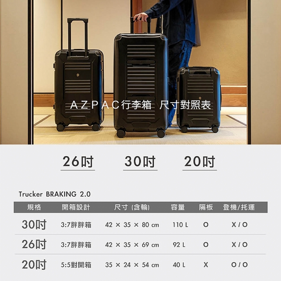 AZPACè¡æç®± å°ºå¯¸å°ç§è¡¨