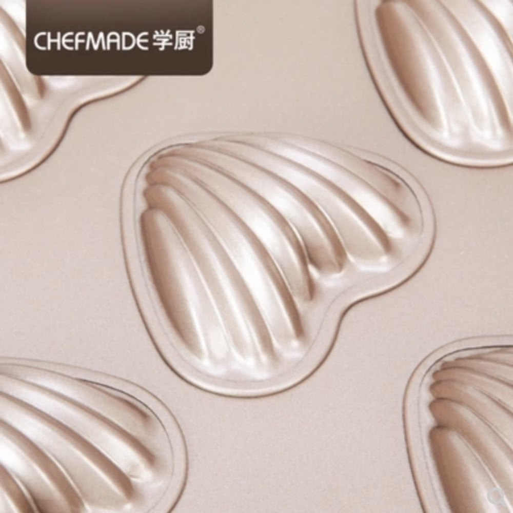 Chefmade學廚 原廠正品心型12連杯瑪德蓮愛心模(WK
