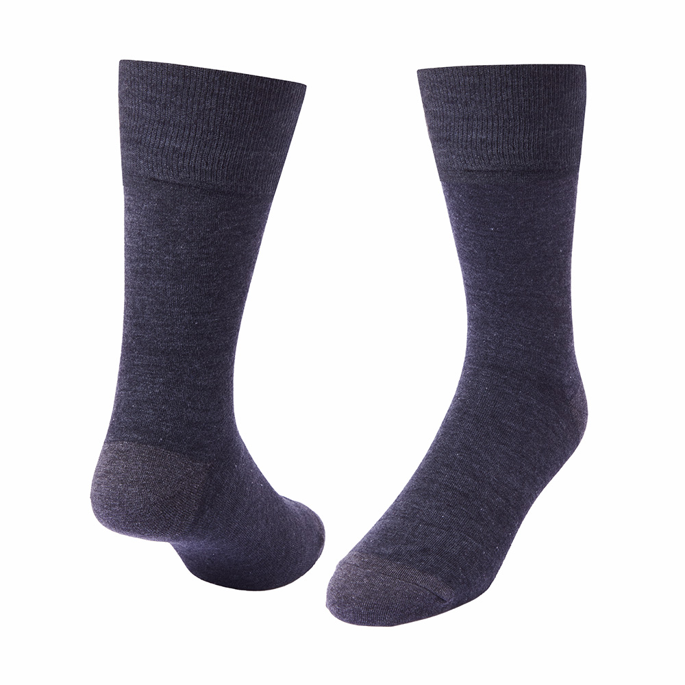 Carnival 嘉裕 石墨烯機能基礎款紳士襪-灰色(石墨烯