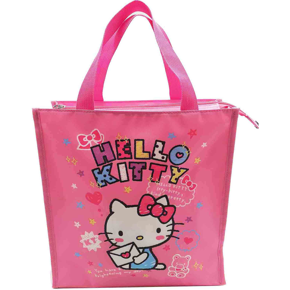 SANRIO 三麗鷗 Hello Kitty三段拉桿書包+直