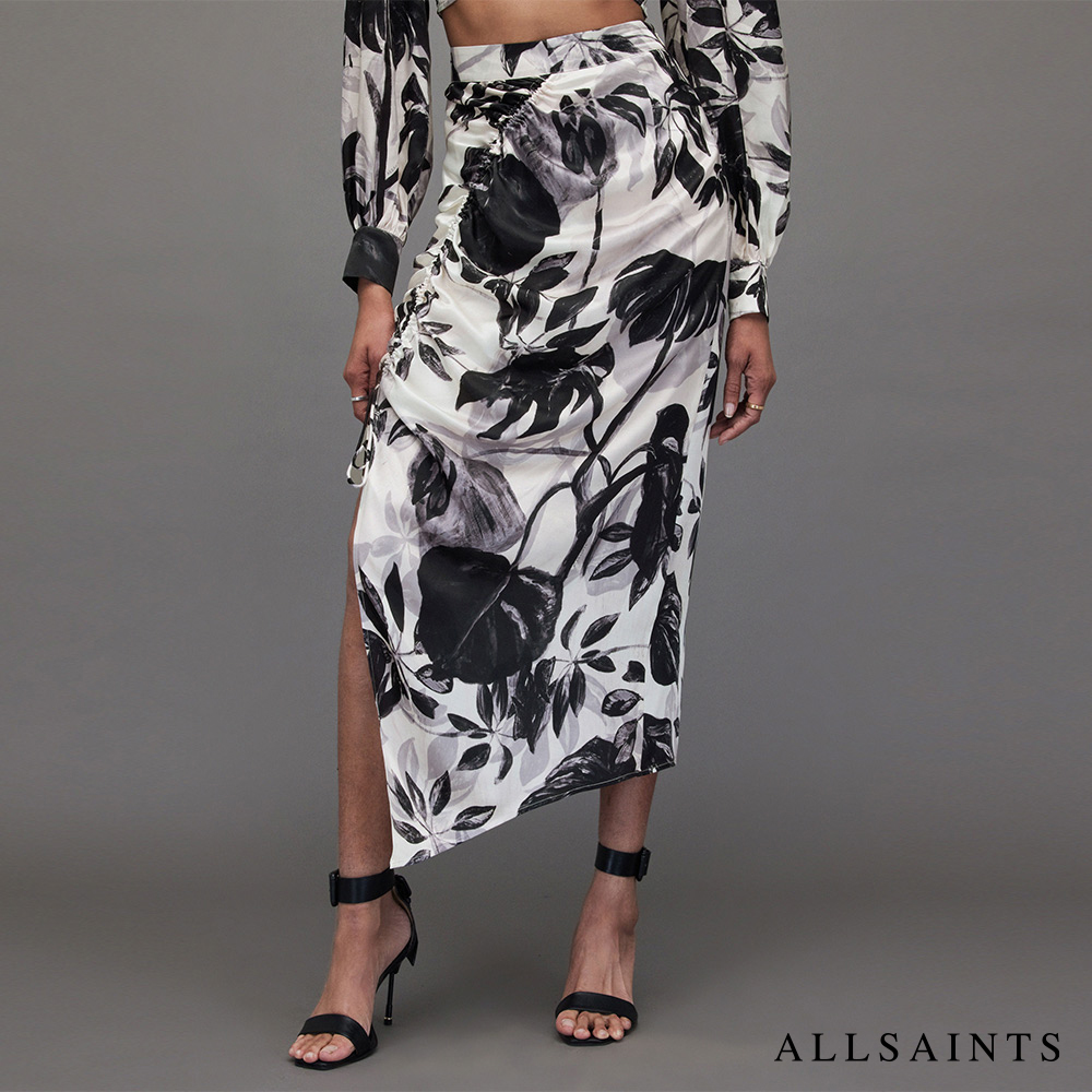 ALLSAINTS CARLA JACKIE 中長裙ECRU