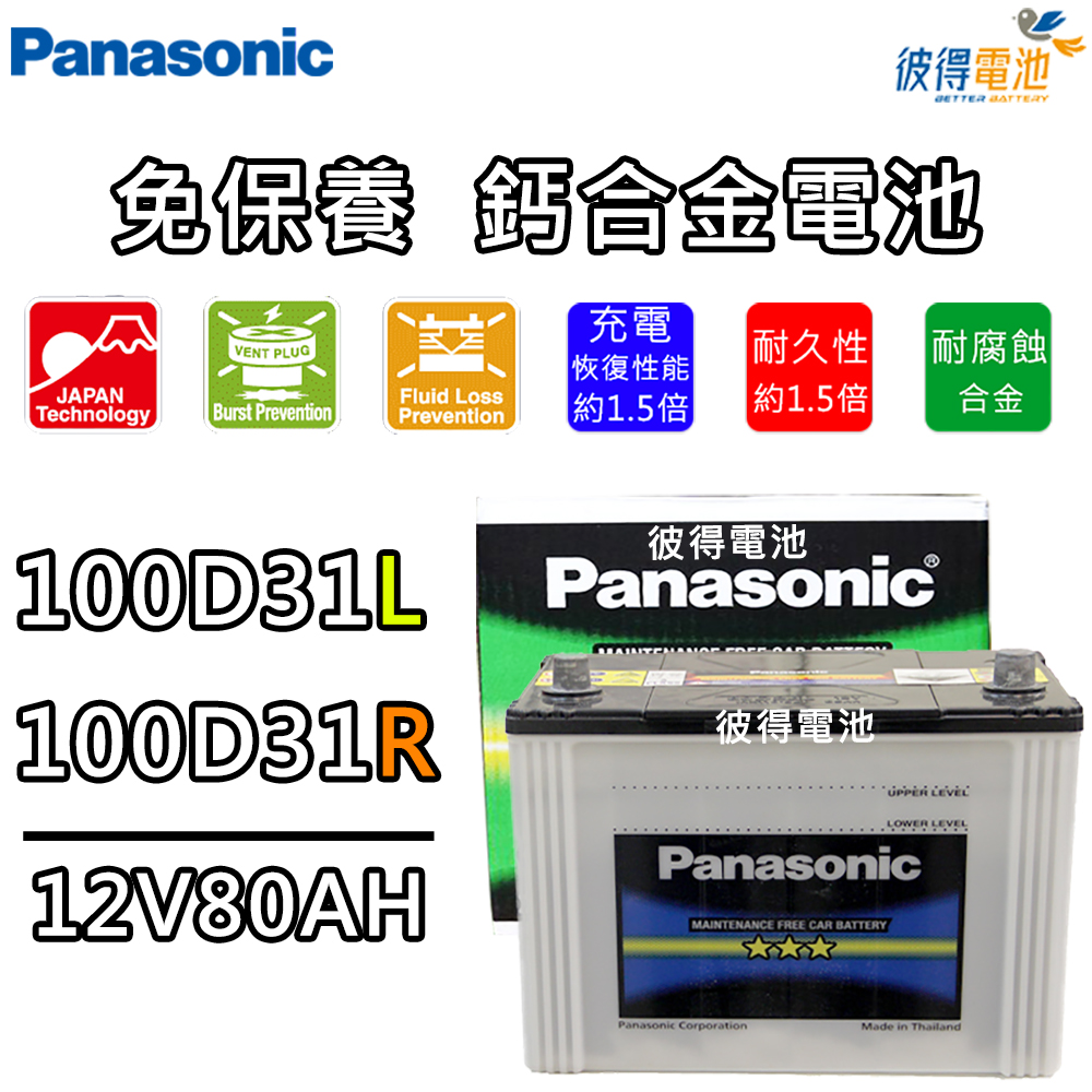 Panasonic 國際牌 100D31L 100D31R 