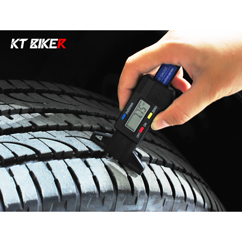 KT BIKER 電子胎紋尺(輪胎深度尺 胎紋深度檢測 輪胎