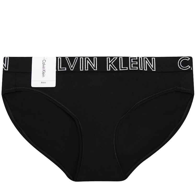 Calvin Klein 凱文克萊 棉質低腰內褲-黑色(XS