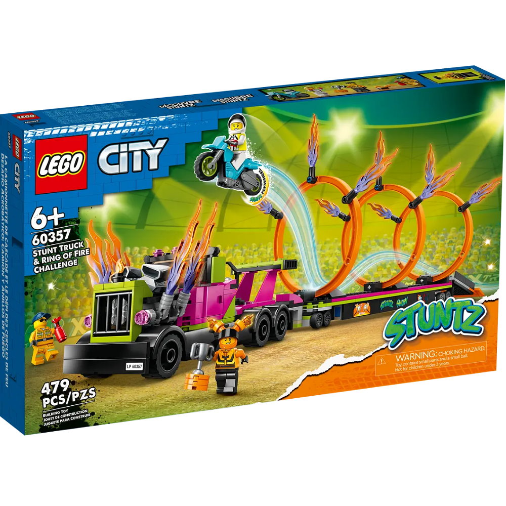 LEGO 樂高 特技卡車和火圈挑戰組(積木 模型 車) 推薦