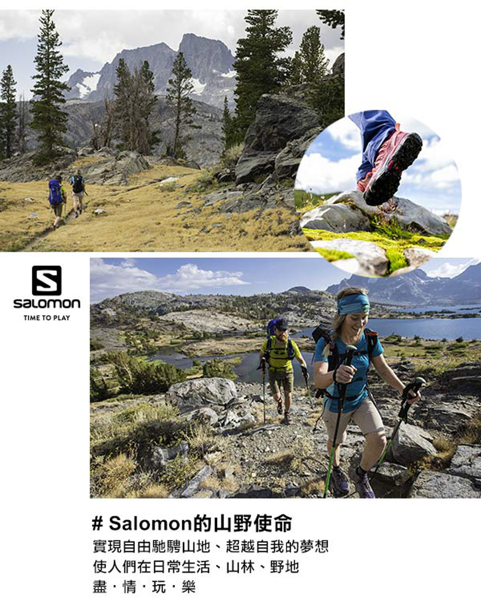 salomon EVERYDAY 中長襪 黑/黑/黑(3入組