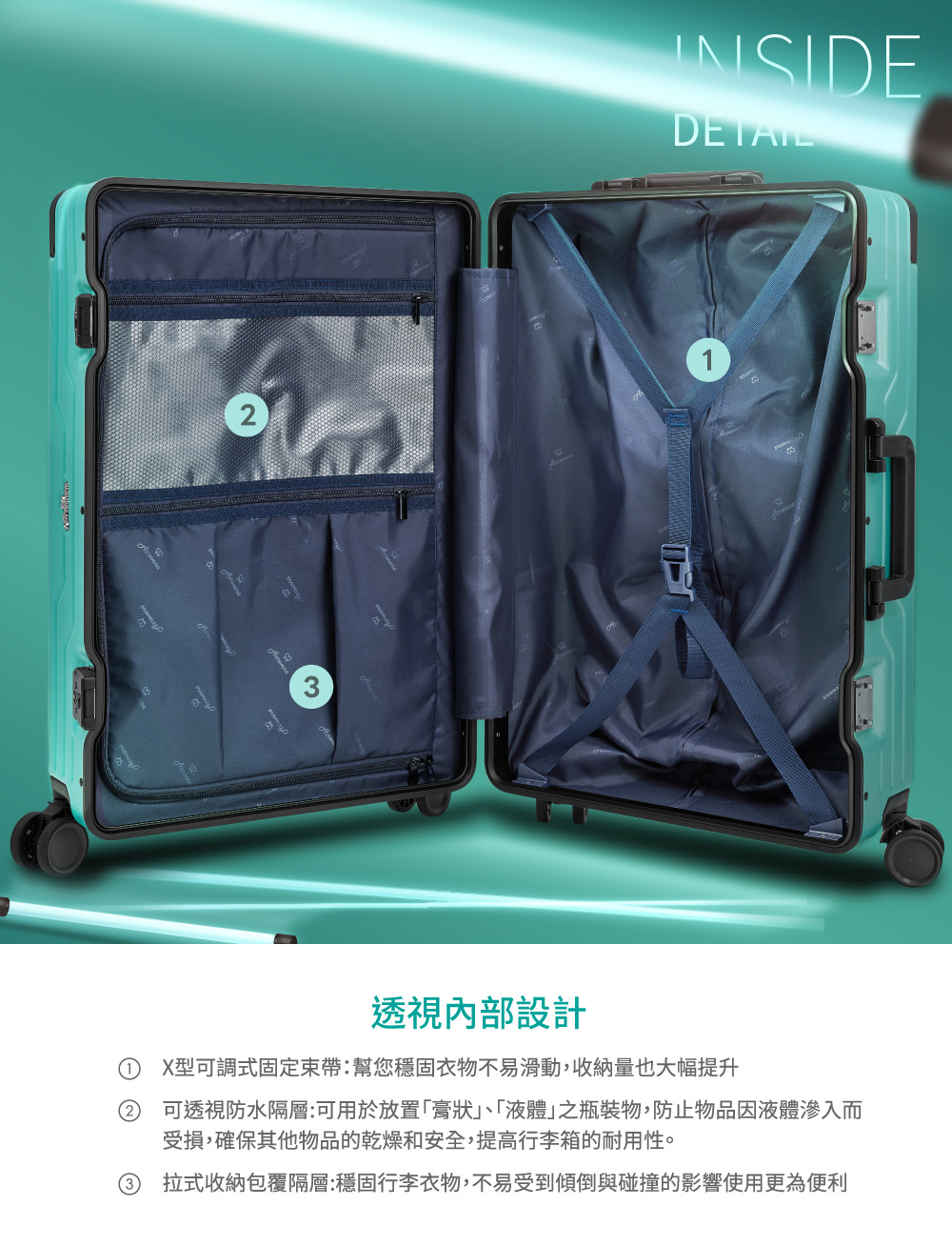 éè¦å§é¨è¨­è¨ Xåå¯èª¿å¼åºå®æå¸¶å¹«æ¨ç©©åºè¡£ç©ä¸ææ»å,æ¶ç´éä¹å¤§å¹æå å¯éè¦é²æ°´éå±¤å¯ç¨æ¼æ¾ç½®èçãæ¶²é«ä¹ç¶è£ç©,é²æ­¢ç©åå æ¶²é«æ»²å¥è åæ,ç¢ºä¿å¶ä»ç©åçä¹¾ç¥åå®å¨,æé«è¡æç®±çèç¨æ§ã æå¼æ¶ç´åè¦éå±¤ç©©åºè¡æè¡£ç©,ä¸æåå°å¾åèç¢°æçå½±é¿ä½¿ç¨æ´çºä¾¿å© 