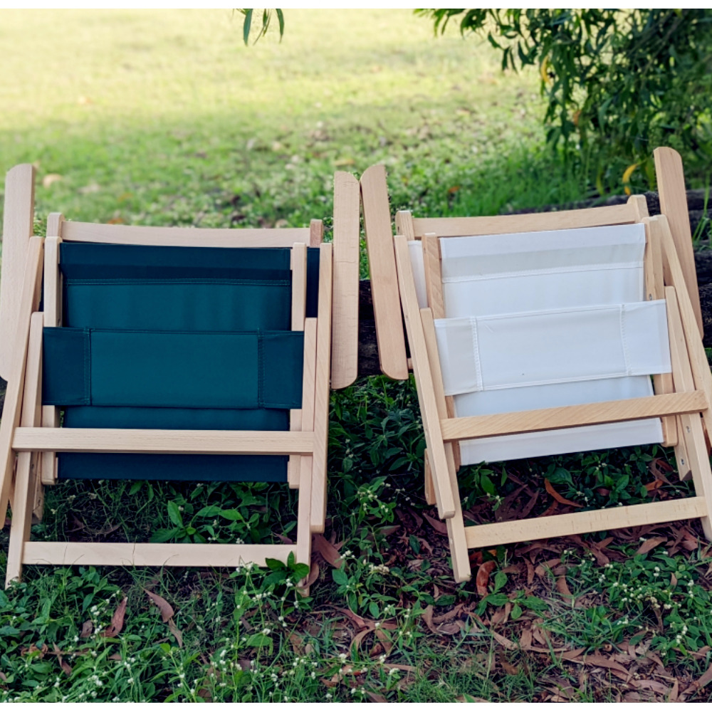 May Shop 野營露營高質感櫸木折疊靠椅木質躺椅好評推薦